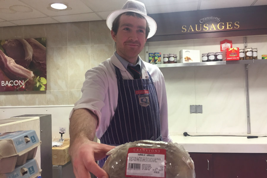 Haggis from Cranstons for your Burns Supper in Cumbria