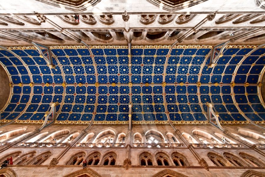 Amazing ceiling at Carlisle Cathedral - The Tranquil Otter