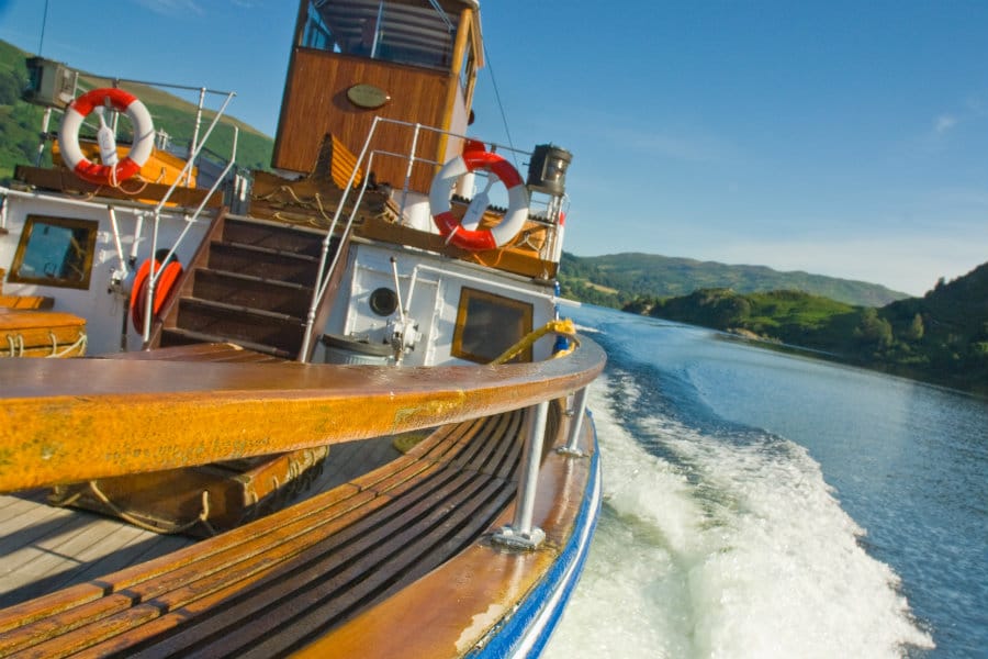 Steamer-on-Ullswater-2 World Heritage Lake District National Park on the doorstep