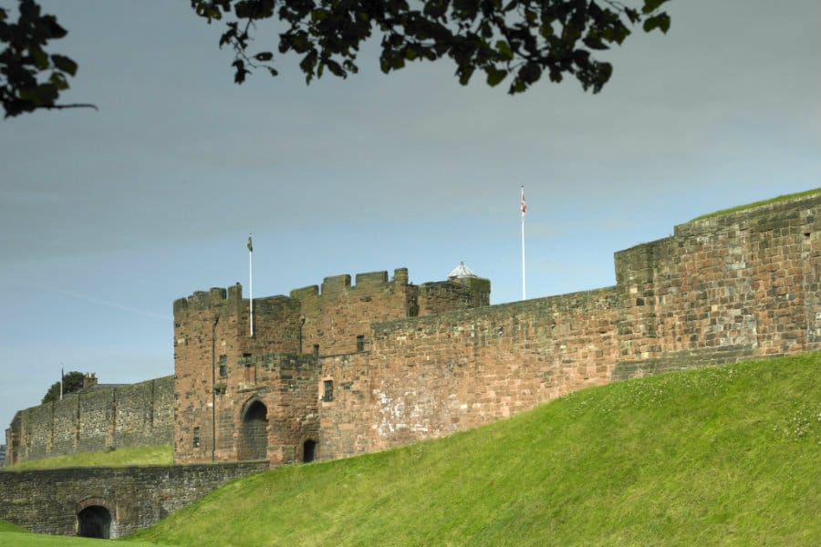 An enduring back drop to propose on Valentine's Day - Carlisle Castle